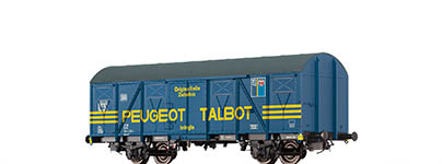 040-67822 - N - Gedeckter Güterwagen Gbs 253 DB, IV, Peugeot